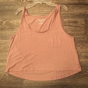peach colored fun tank top
